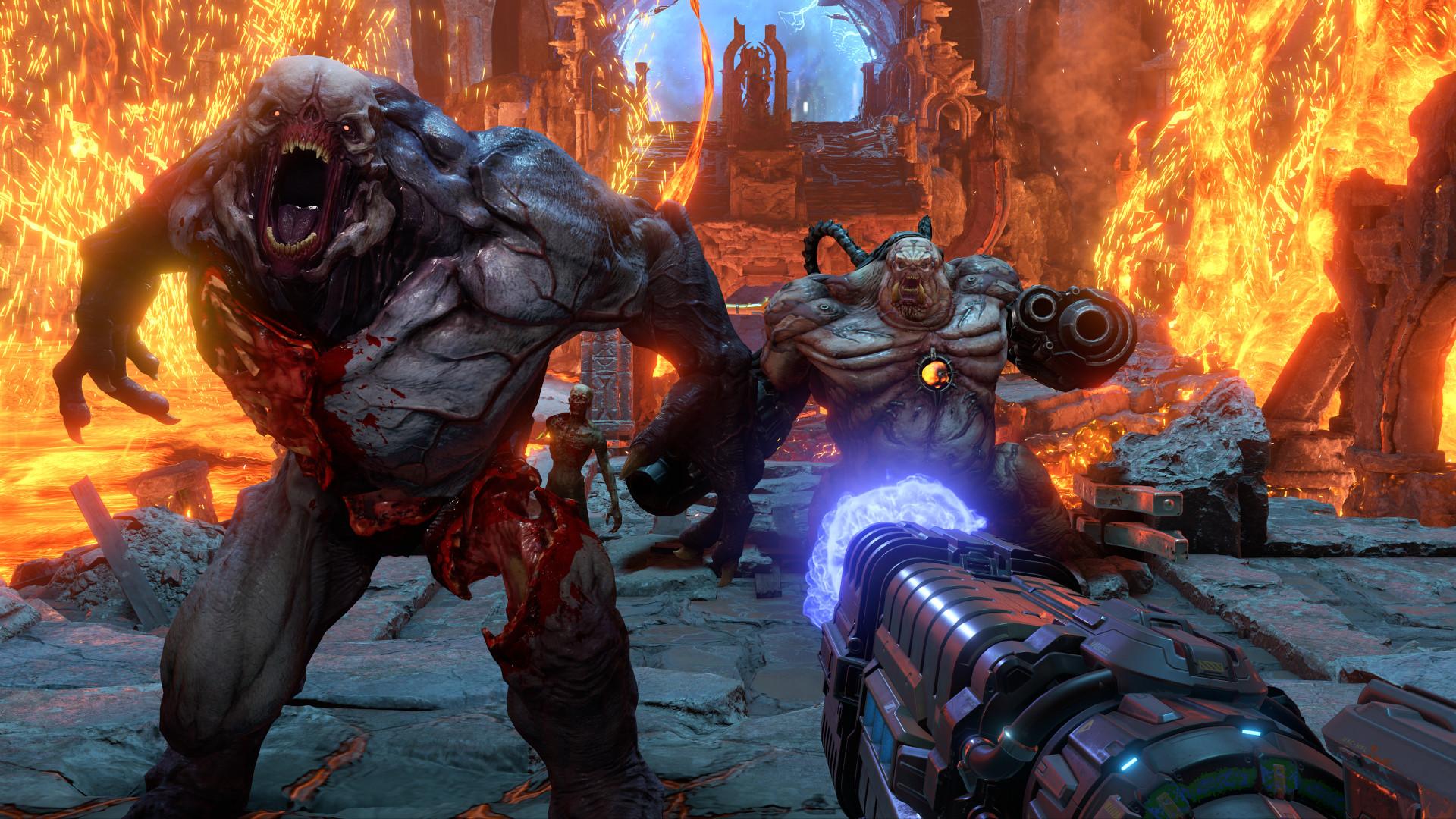 В сети появилась запись геймплея DOOM Eternal на максимальной сложности |  VK Play