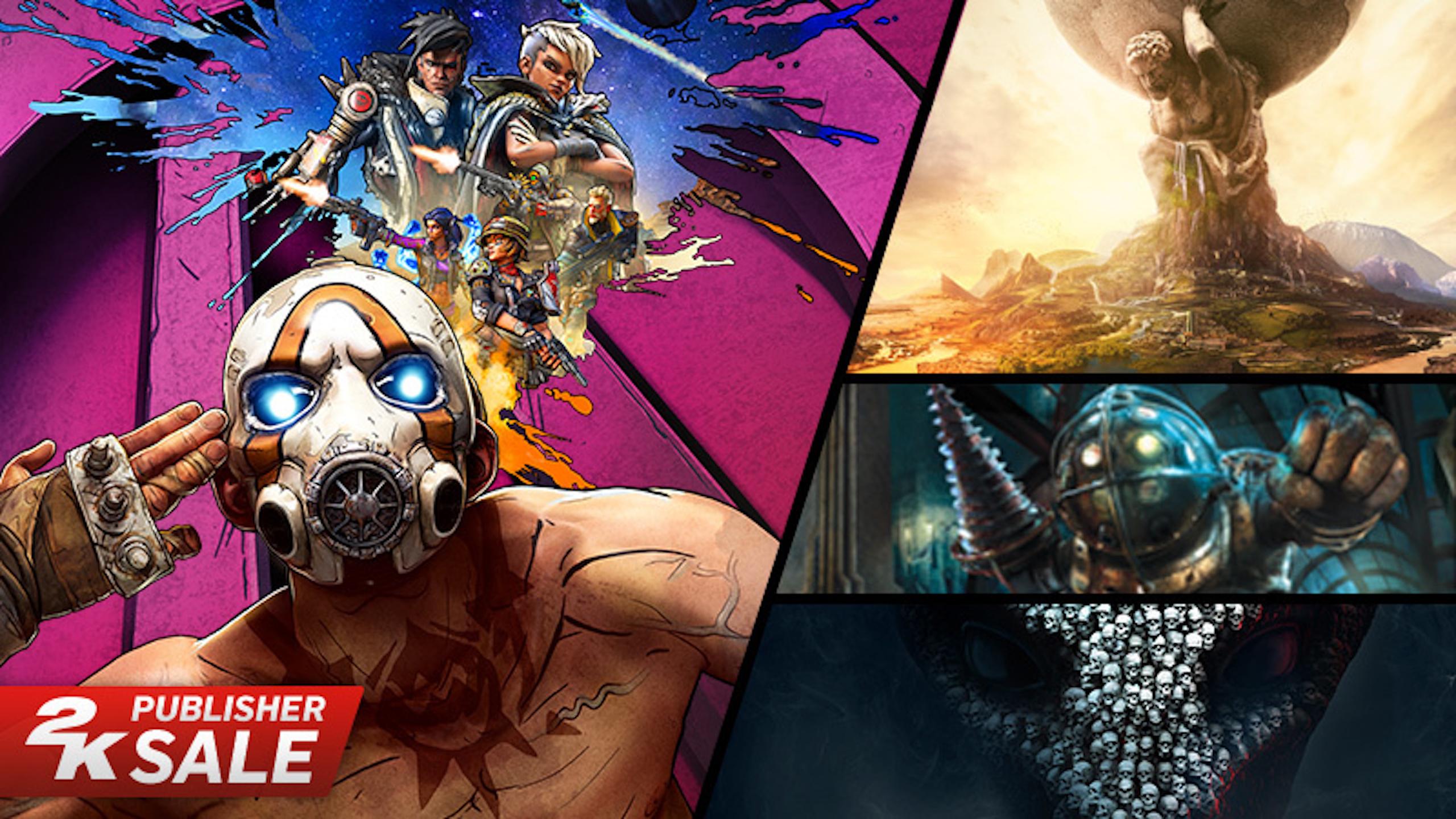 В Steam началась распродажа игр 2К Games — Borderlands, XCOM и Civilization