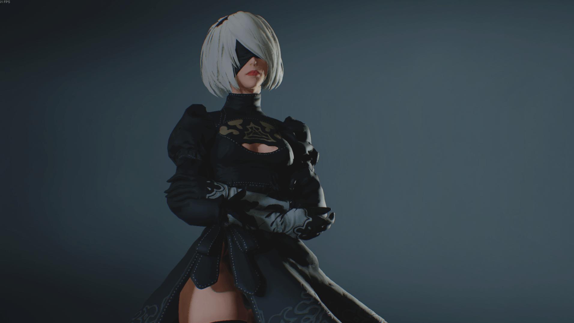 Анонсирована новая фигурка 2B из NieR:Automata, которую можно раздеть (18+)