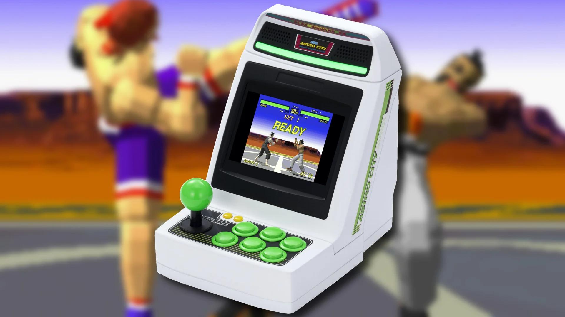 Sega выпустит миниатюрный аркадный автомат