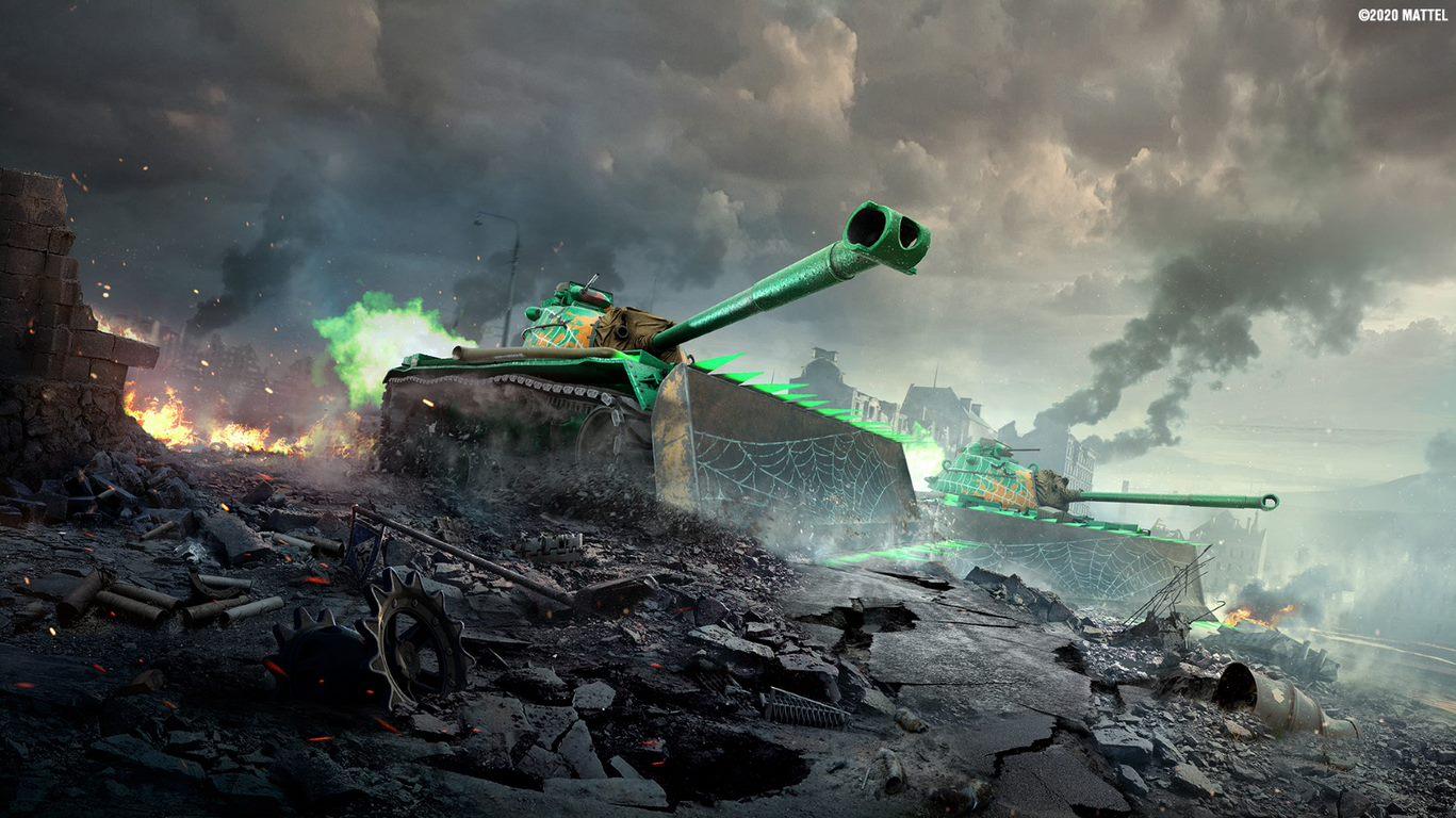 В World of Tanks на консолях появились танки-монстры с фаерболами