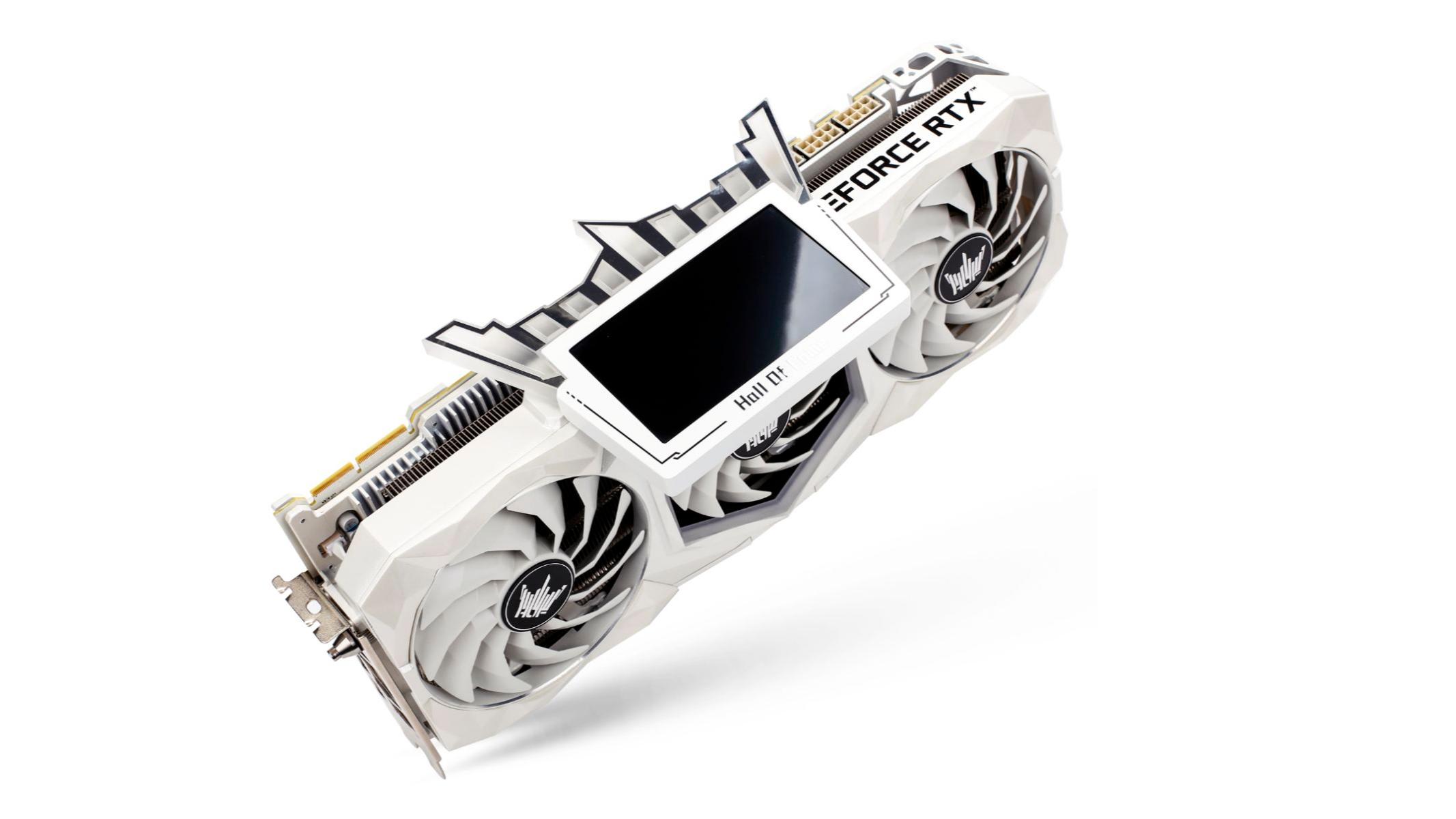 Появилась видеокарта GeForce RTX 3090 с LED-экраном за 260 тысяч рублей