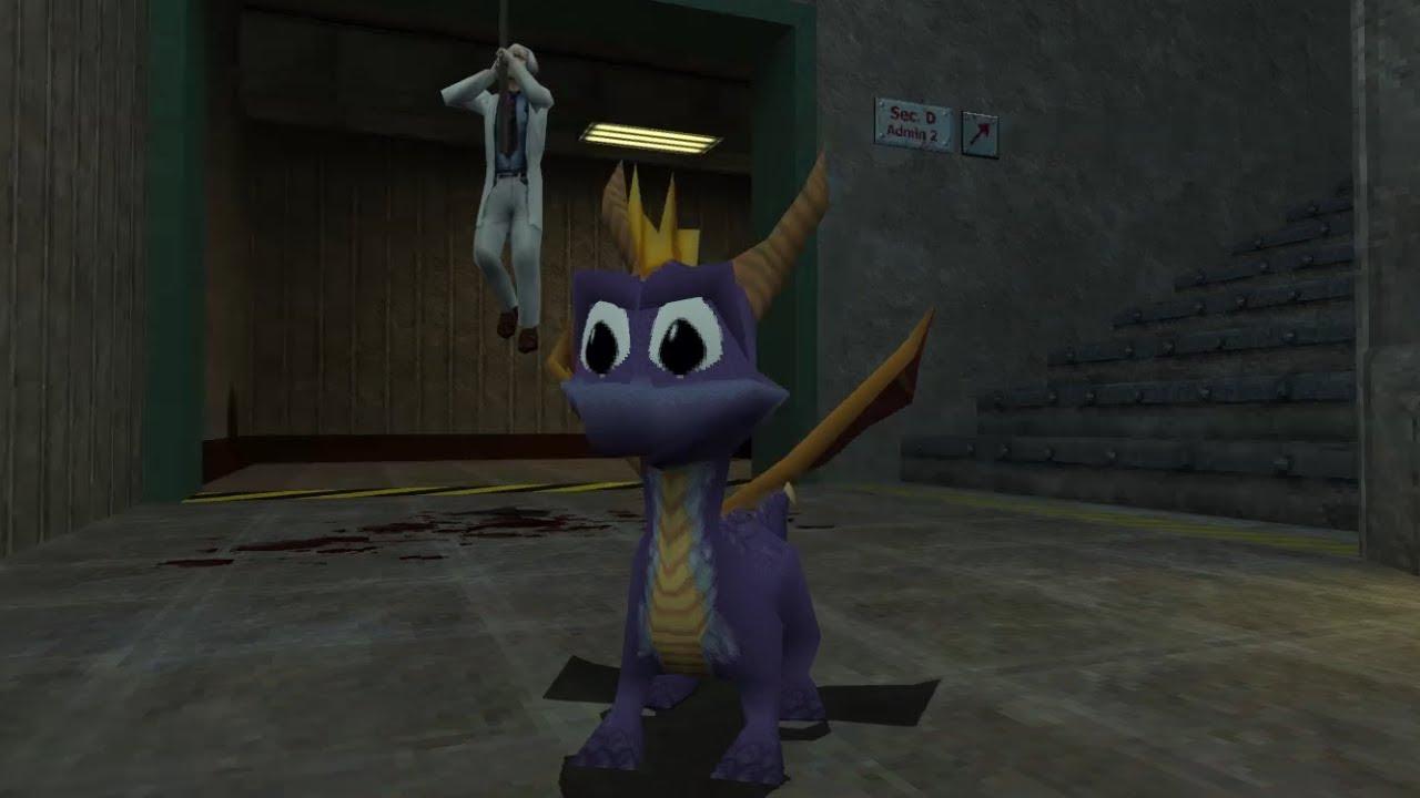 Опубликован геймплей фанатского кроссовера Half-Life и Spyro