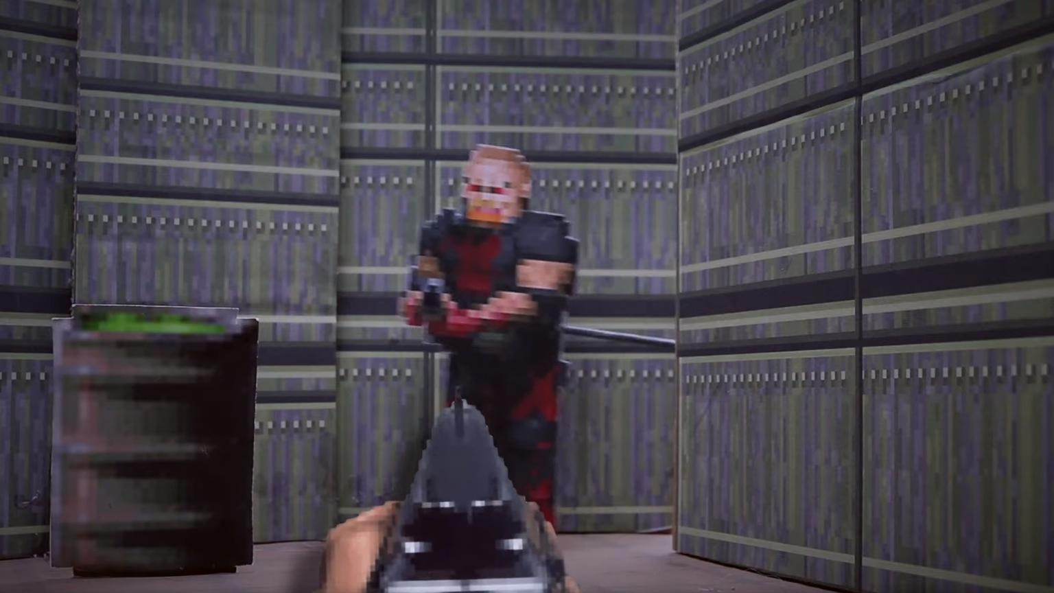 Блогер создал версию Doom 2 из обычного картона