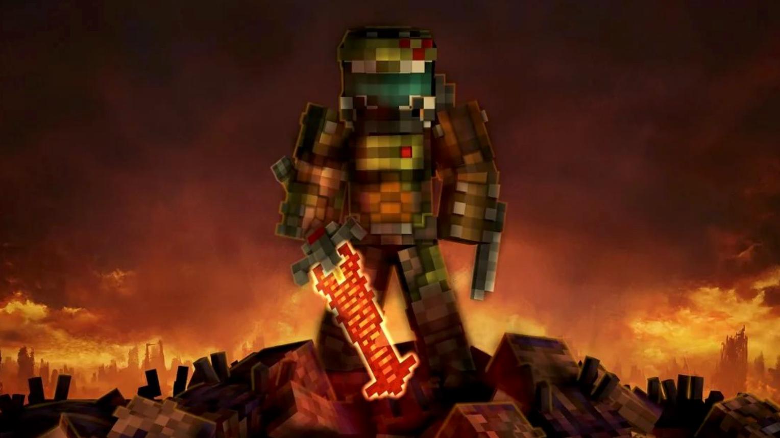 Моддер перенес DOOM в Minecraft