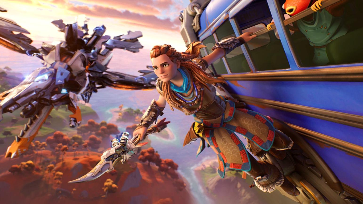 Героиня Horizon Zero Dawn и Лара Крофт объединятся в новом режиме Fortnite