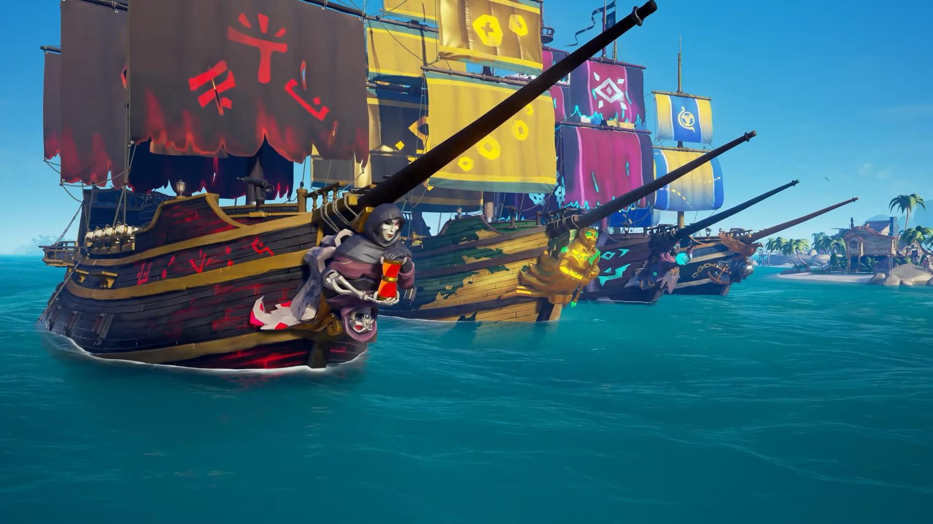 В Sea of Thieves стартовал второй сезон: в игру добавили форты со скелетами