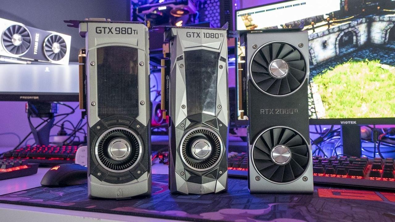 Видео: сравнение GTX 980 Ti, GTX 1080 Ti, RTX 2080 Ti и RTX 3080 Ti в