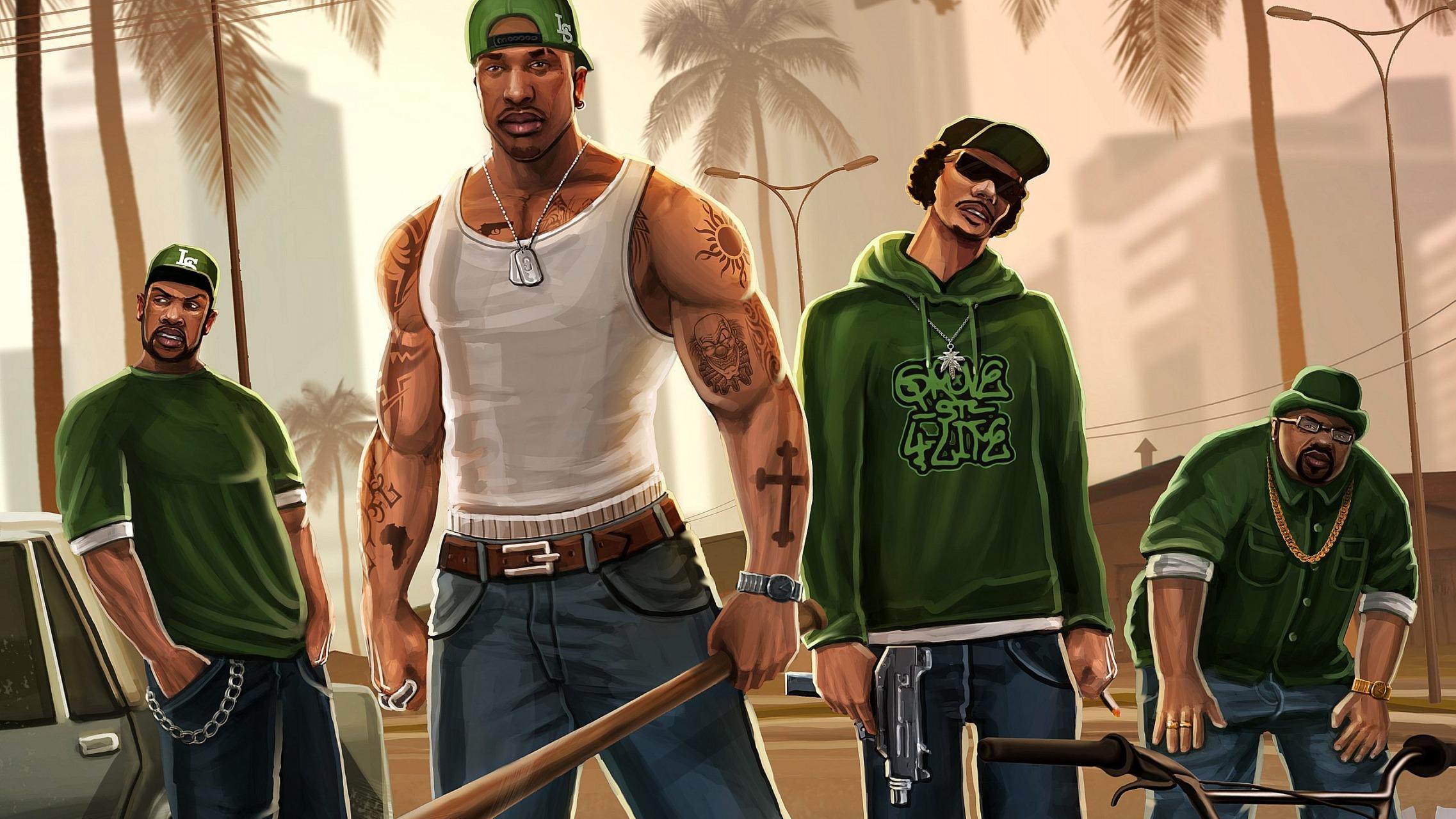 Российский художник показал свой взгляд на ремастер GTA San Andreas