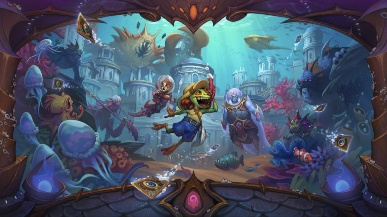 Hearthstone: Путешествие в Затонувший город — гайды, новости, статьи,  обзоры, трейлеры, секреты Hearthstone: Путешествие в Затонувший город | VK  Play