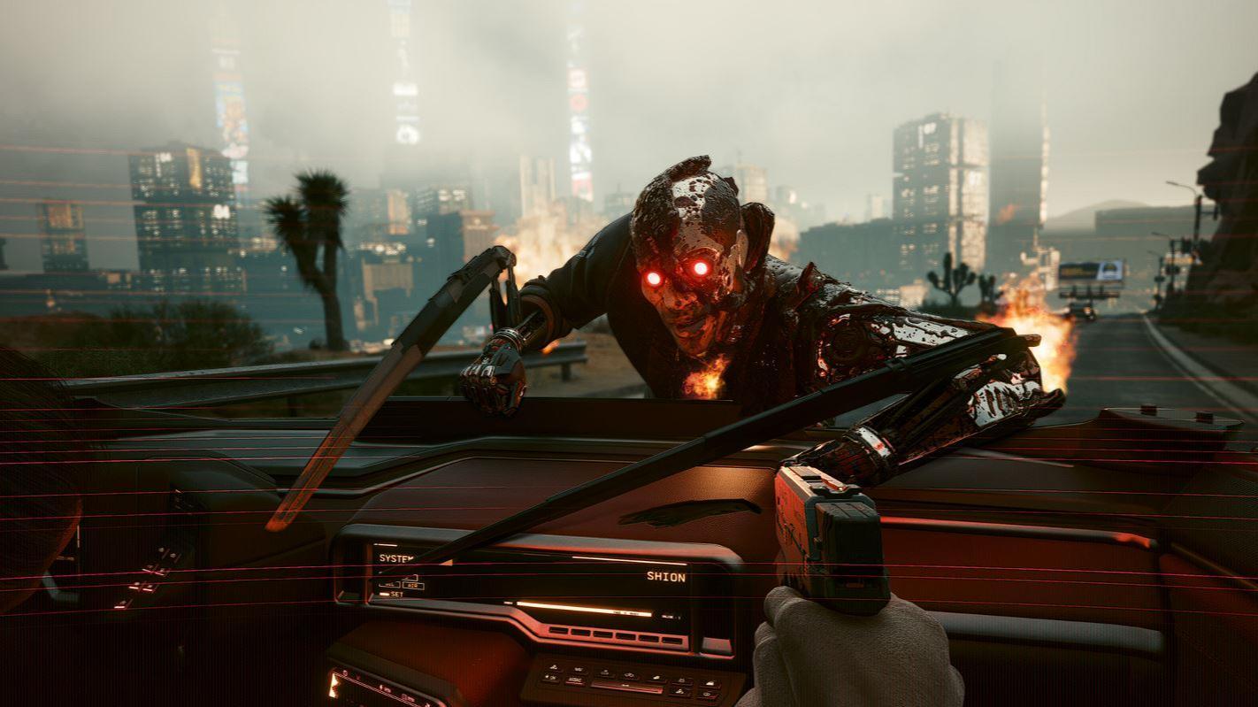 Гифка дня: старый добрый баг в Cyberpunk 2077