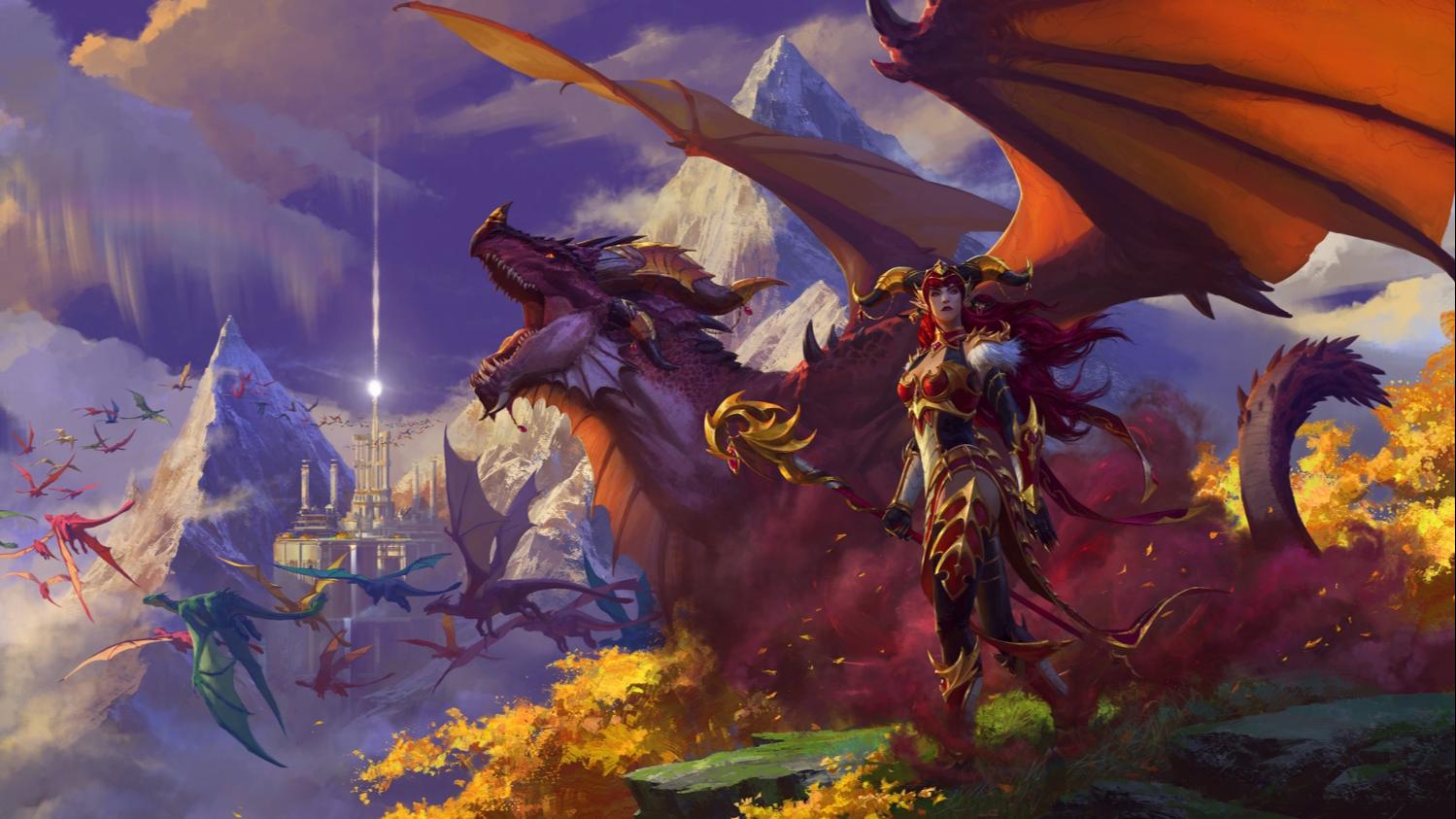 Стало известно, когда выйдет дополнение Dragonflight для World of Warcraft