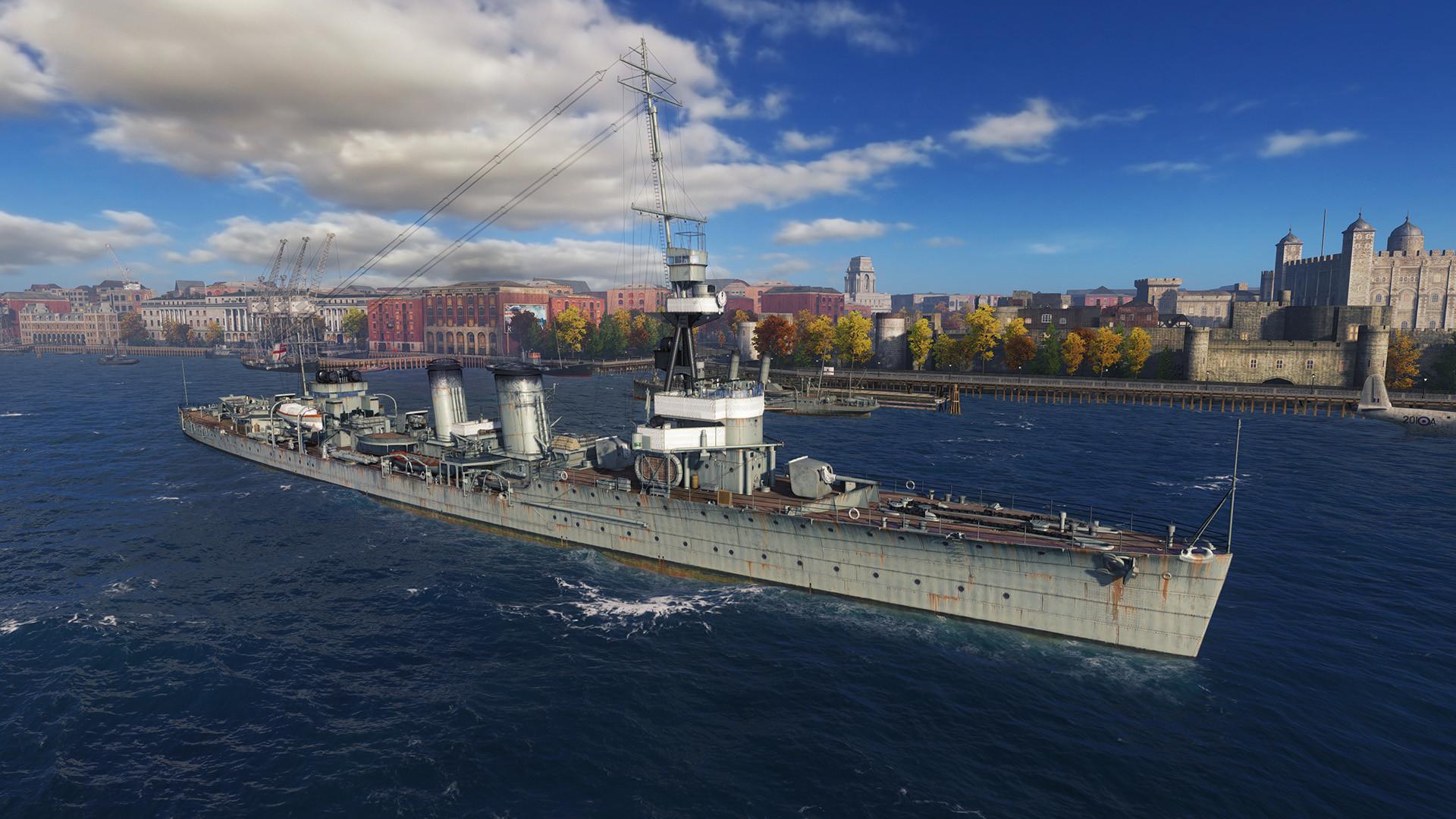 В World of Warships началась бесплатная раздача трех кораблей