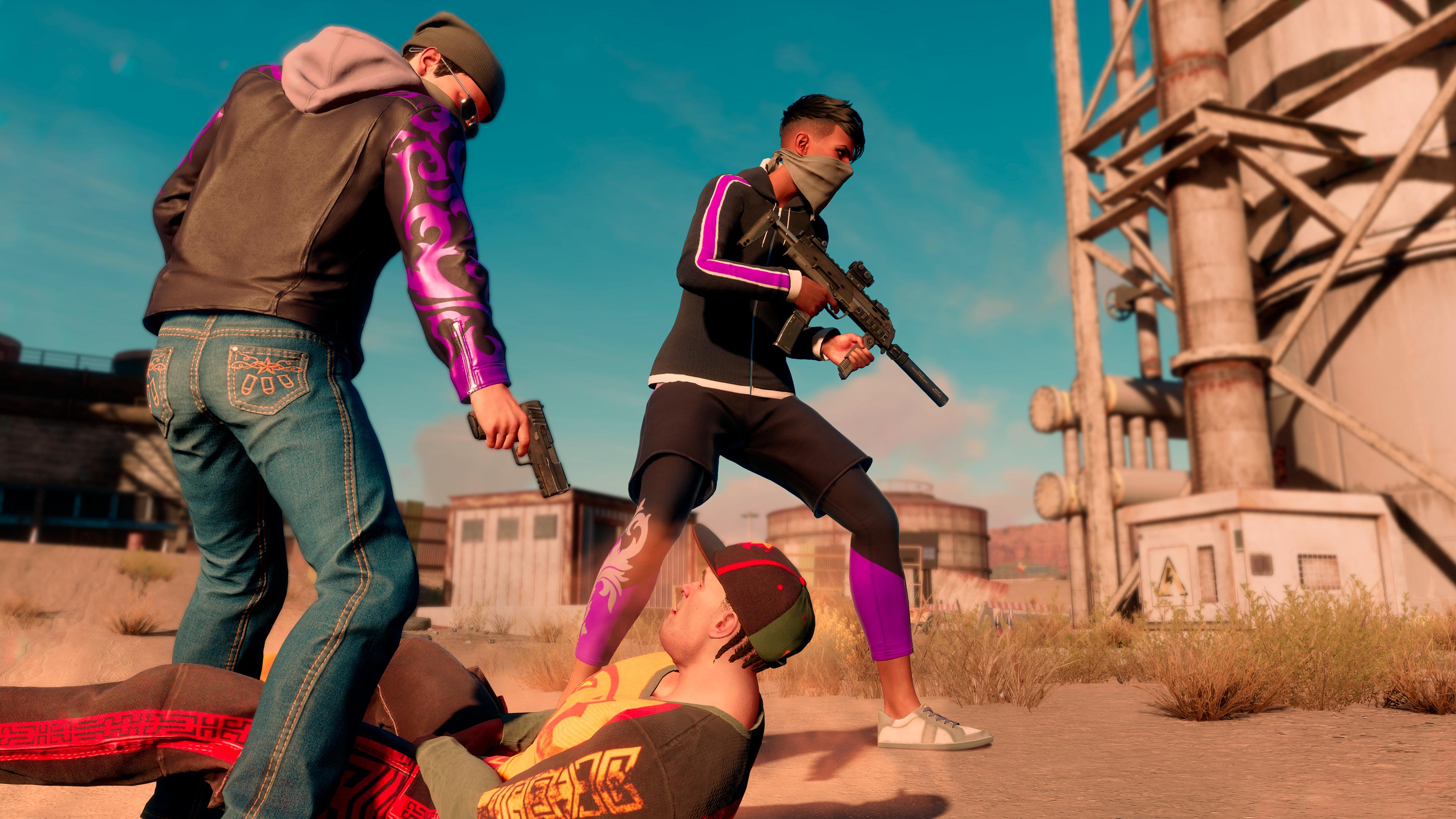 Графику и физику новой Saints Row сравнили с Grand Theft Auto 5