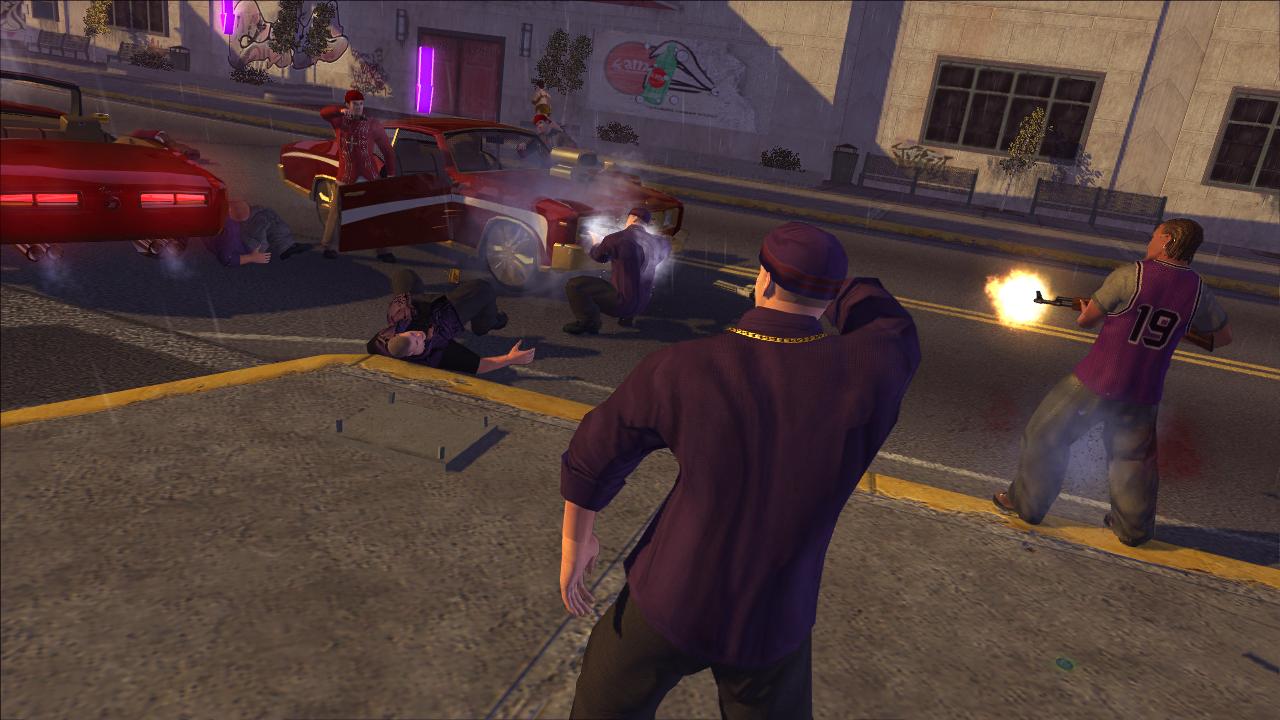 Гифка дня: сравнение физики в Saints Row 2006 года и Saints Row 2022 года