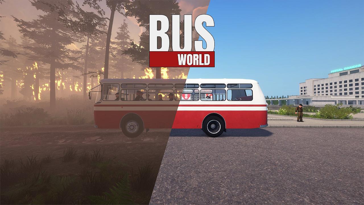 Потопы, старые дороги и радиация: обзор симулятора Bus World | VK Play