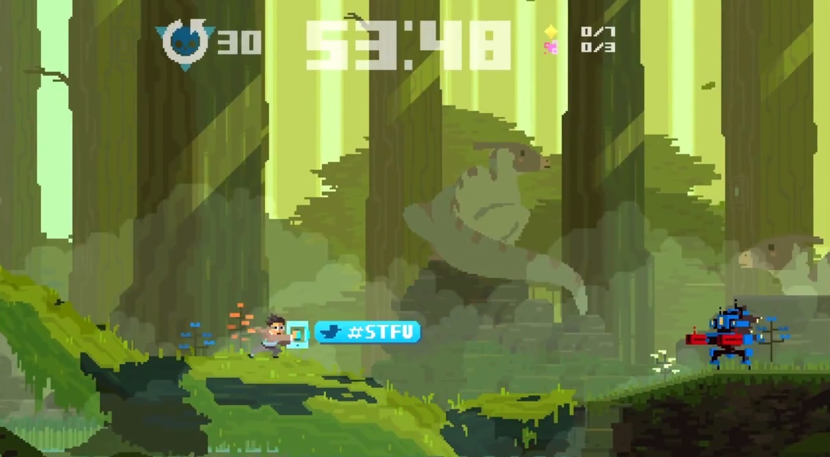 Super Time Force Ultra — гайды, новости, статьи, обзоры, трейлеры, секреты  Super Time Force Ultra | VK Play