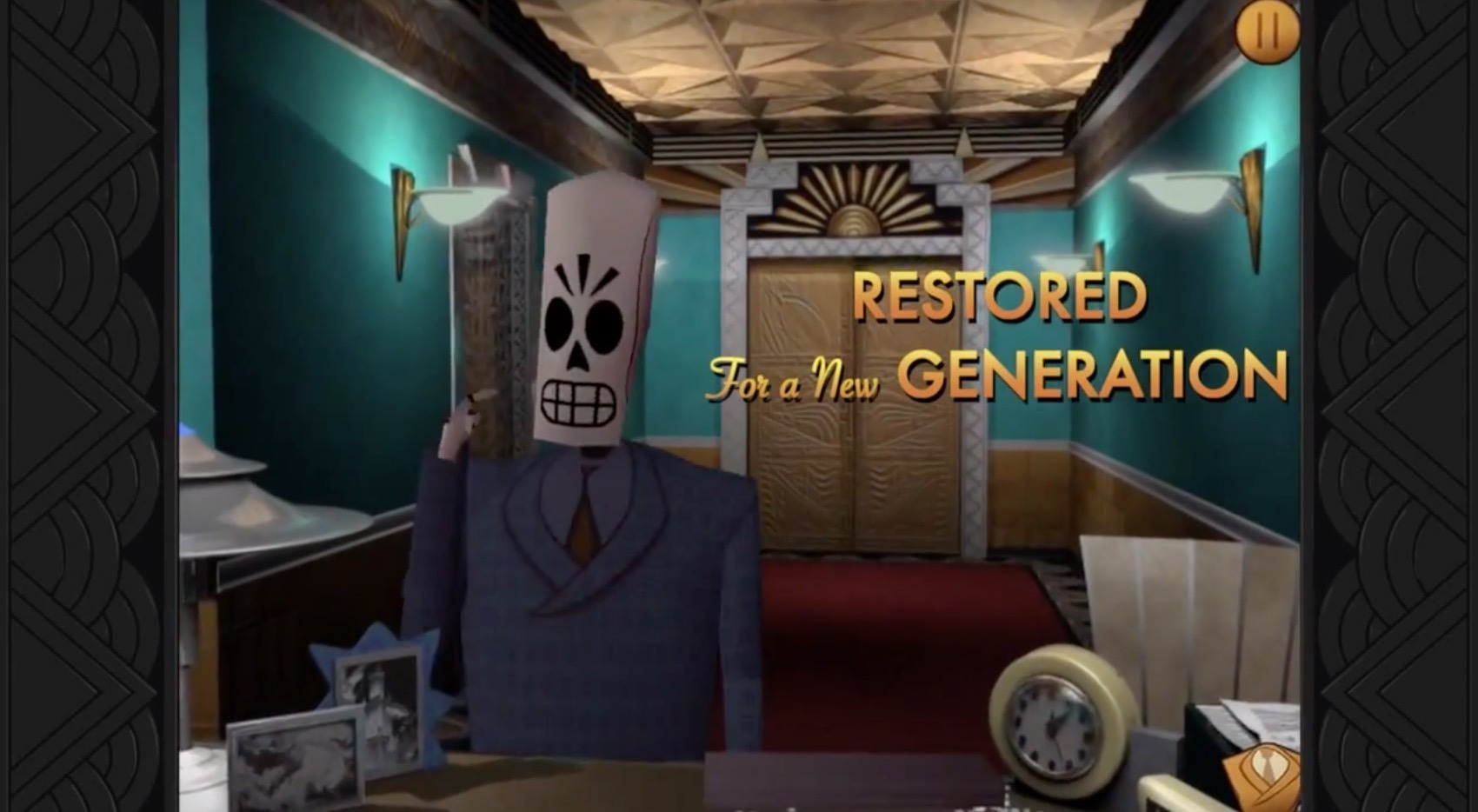 Grim fandango remastered русификатор. Grim Fandango 1998. Grim Fandango Remastered. Grim Fandango Remastered PS Vita. Grim Fandango Remastered PS Vita Rus.