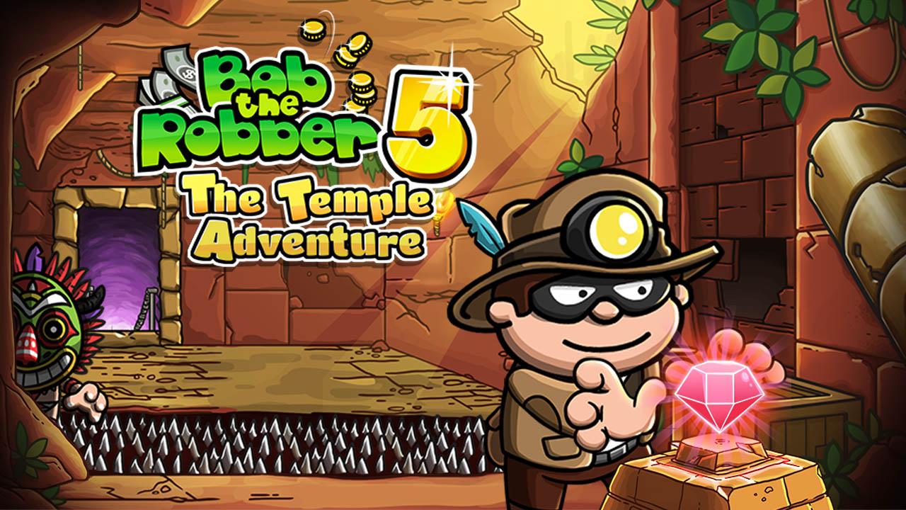 Bob The Robber 5 Temple Adventure — Играть Онлайн!