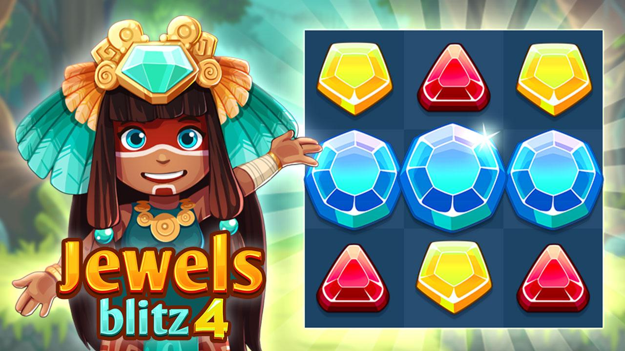 Jewels Blitz 4 — Играть Онлайн!