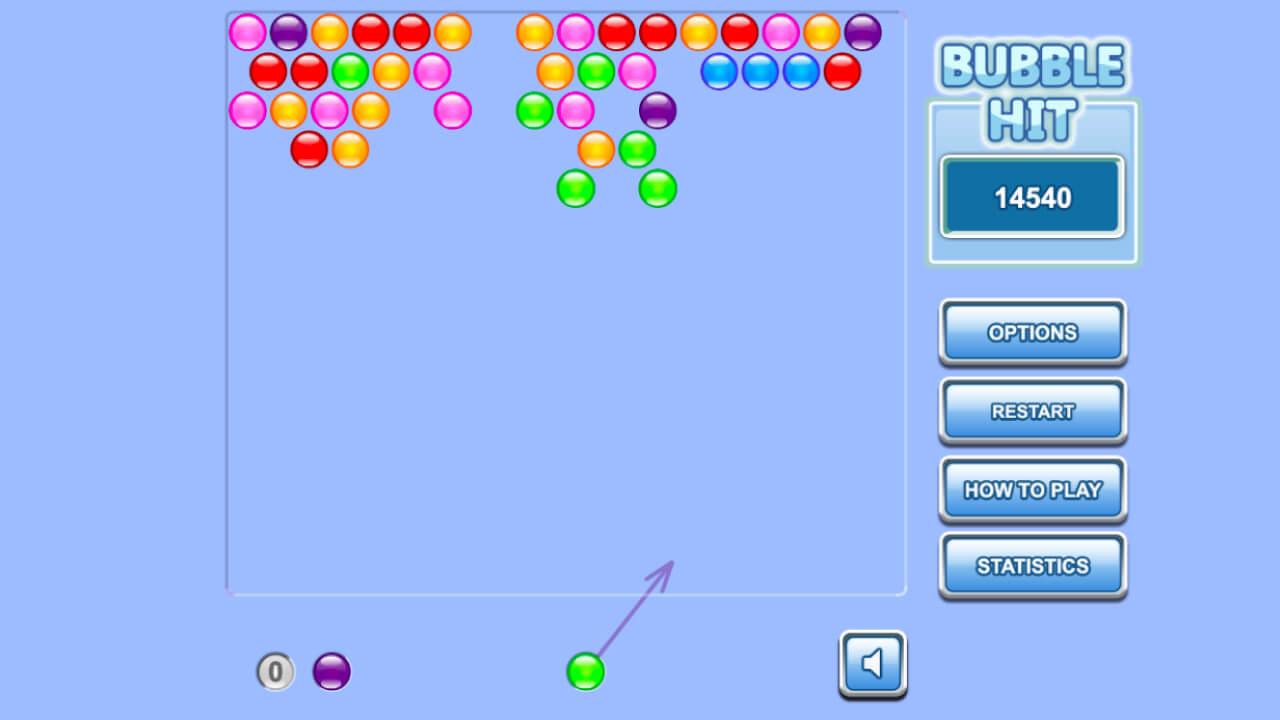 Bubble hit — Играть Онлайн!