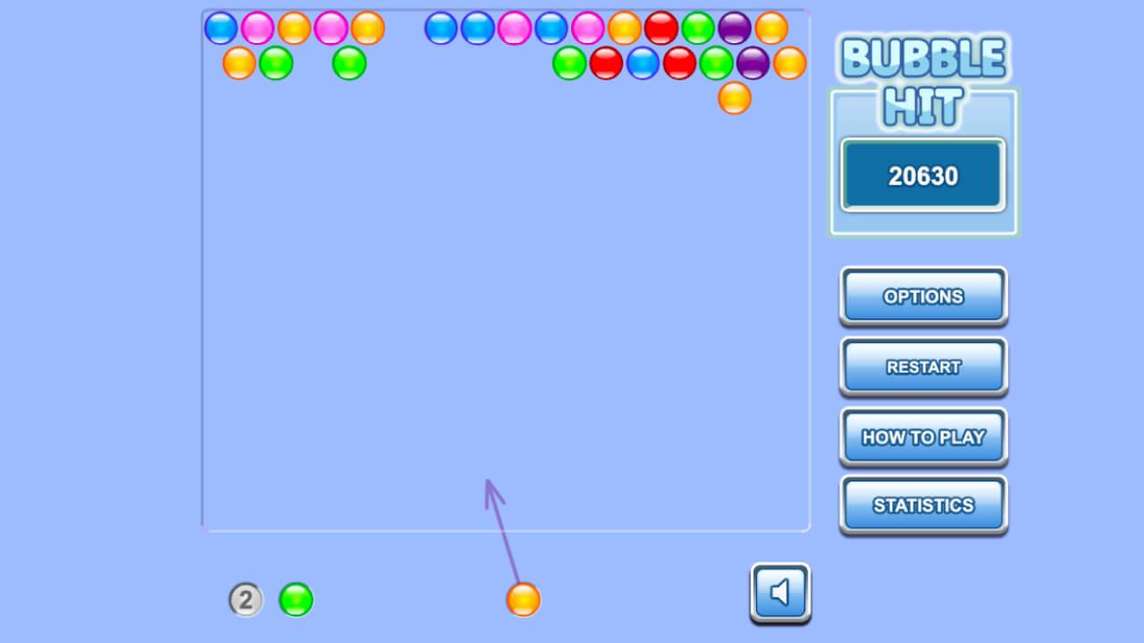 Bubble hit — Играть Онлайн!