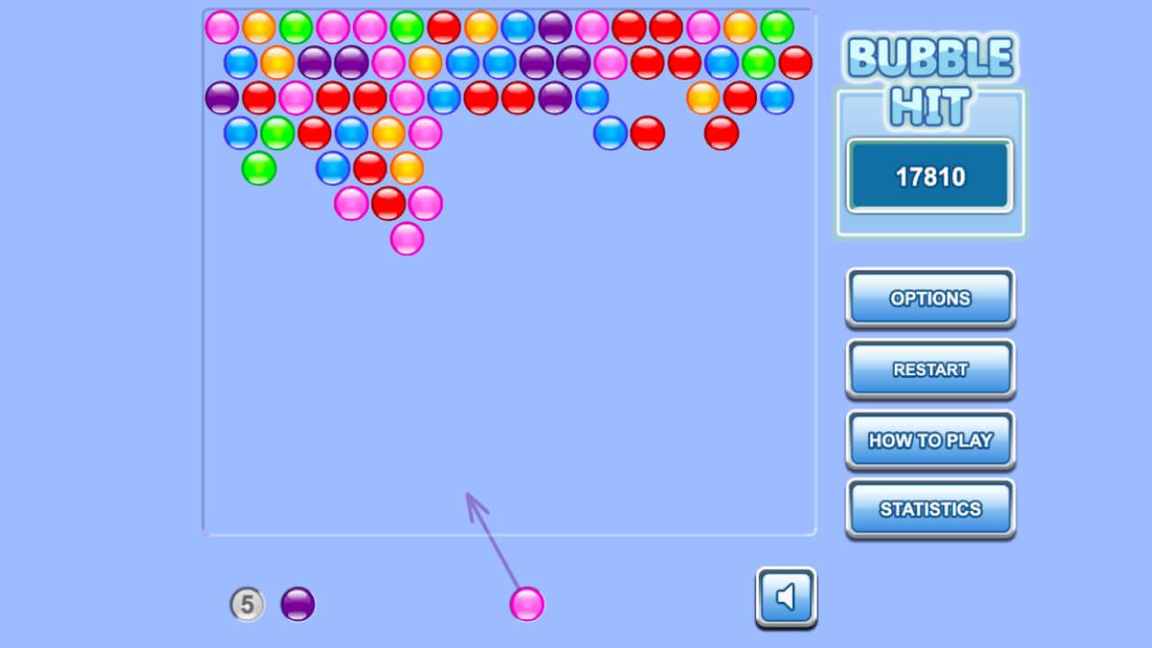 Bubble hit — Играть Онлайн!