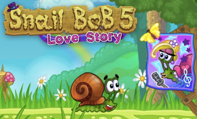 Боб 5 букв. Улитка Боб 5 история любви. Snail Bob 5 Love story. Бобы в игре Boba story динозавр.