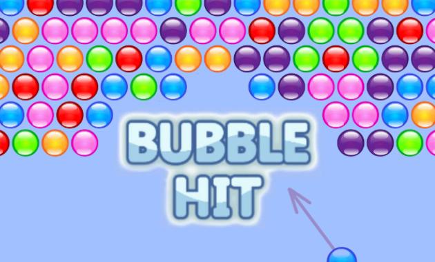 Bubble hit online games 