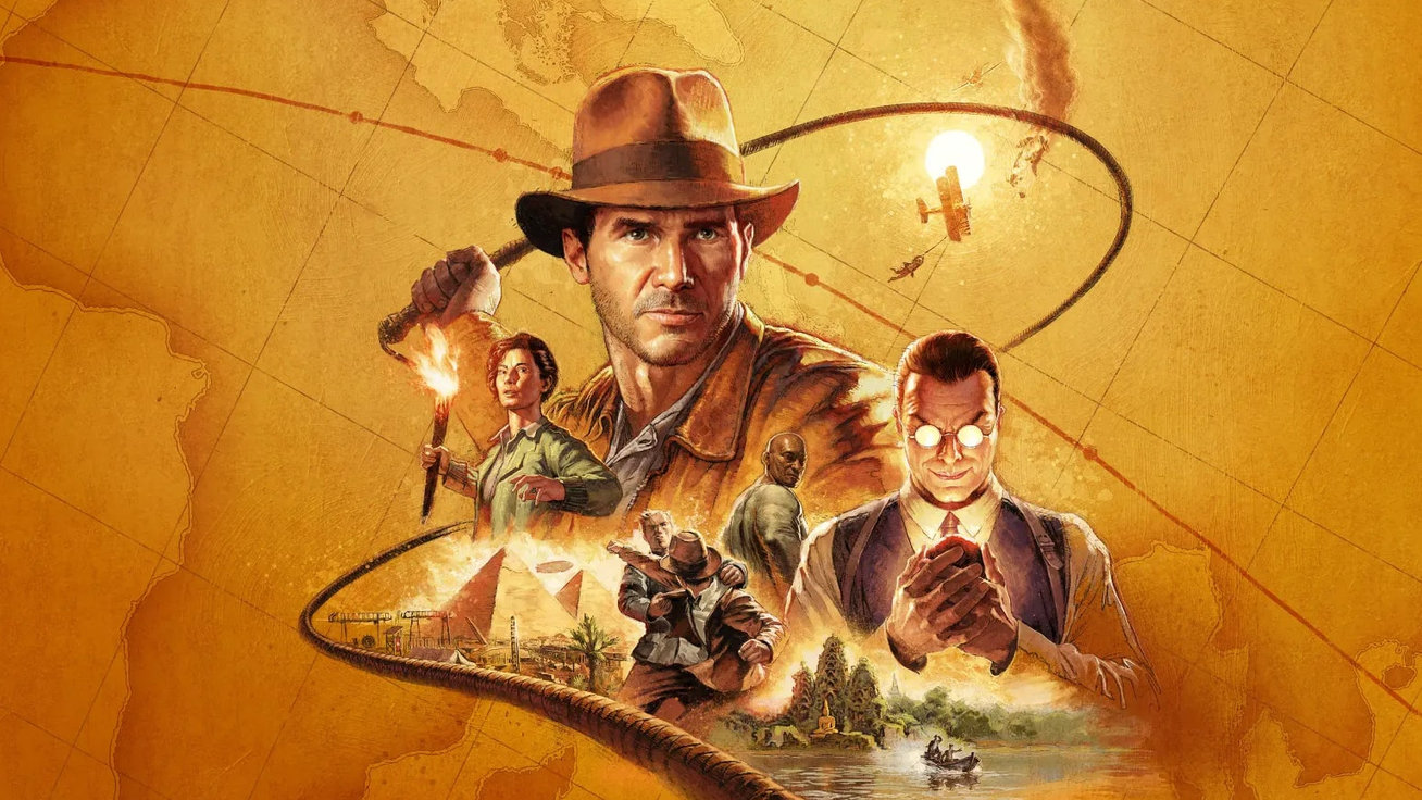 Indiana jones and the great circle дата. Indiana jones and the great circle. Харрисон форд в поисках утраченного ковчега. Indiana jones 2022 игра. Индиана джонс рисованный постер.