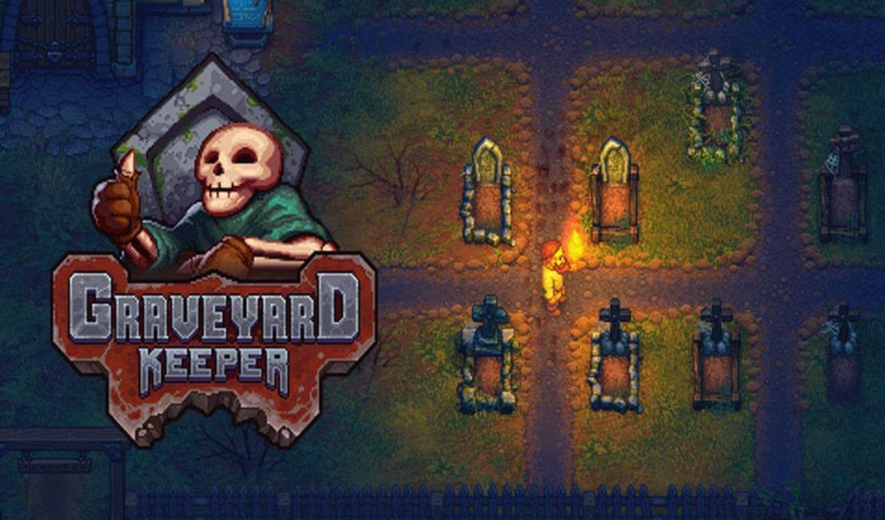 Graveyard Keeper: алхимия, рыбалка и написание книг | VK Play