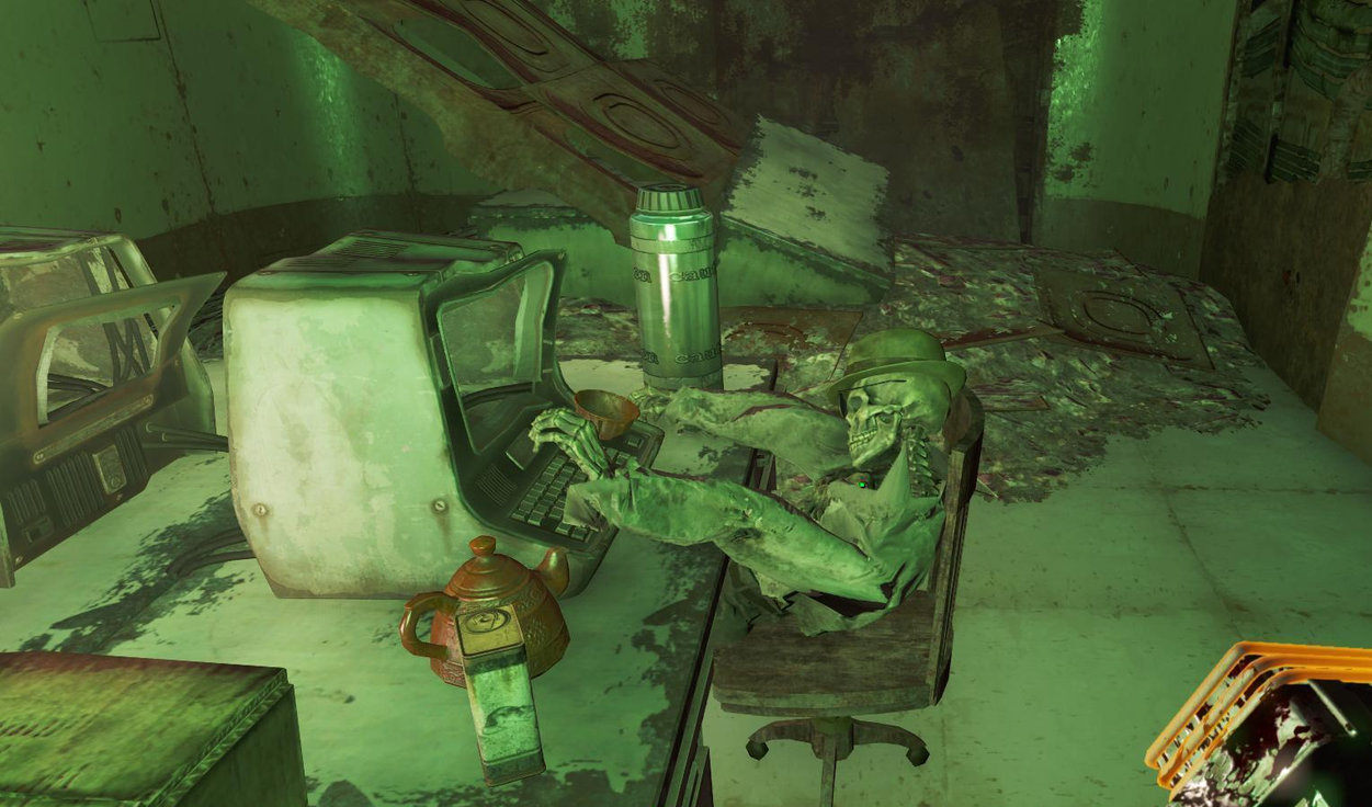Fallout 4 лаборатория кембридж полимер как завершить фото 28
