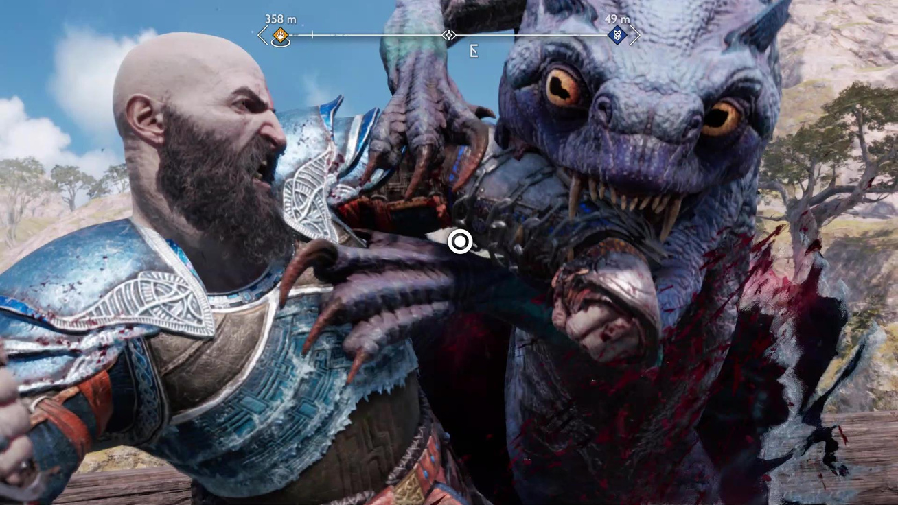 Победа над Берсерком Хаклангром Бородатым в God of