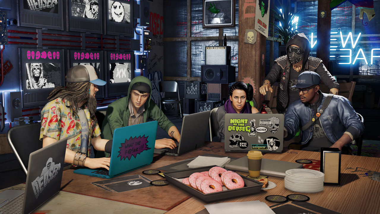 Вотч догс 2. Хакер watch Dogs. Watch Dogs 2 ноутбук.