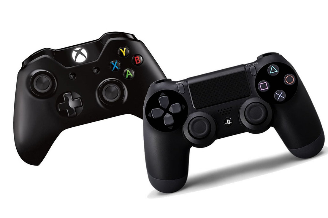 Подходящие приставки. Джойстик пс4 и хбокс. Ps4 Joystick Xbox. Плейстейшен 4 и Xbox. Ps4 Xbox.