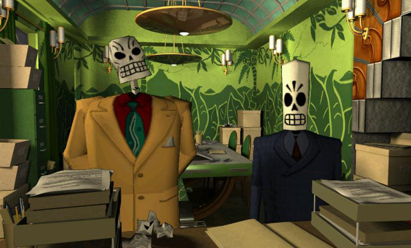 GRIM FANDANGO remastered #10 ИГРОФИЛЬМ Русская …