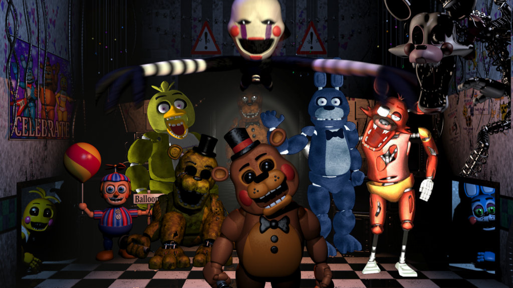 ребат подскажите что ЭТО за аниматроник из FNAF 2????
