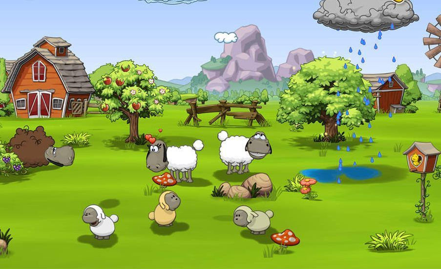 Игра clouds Sheep. Игра овечки и облака. Облака и овцы. Игра про овечек и пастуха.