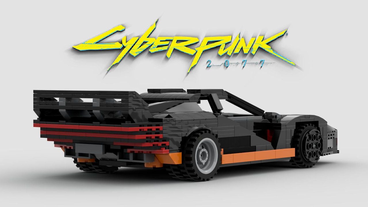 Фанат Cyberpunk 2077 выпустил инструкцию со сборкой машины героя из Lego |  VK Play