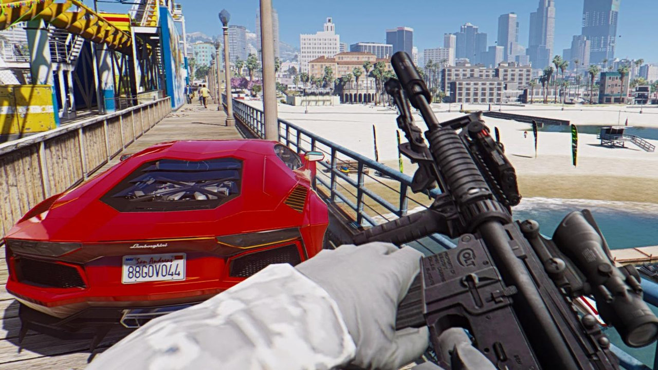 Гта 5 реальная графика мод Авторы GTA рассказали о будущем серии VK Play