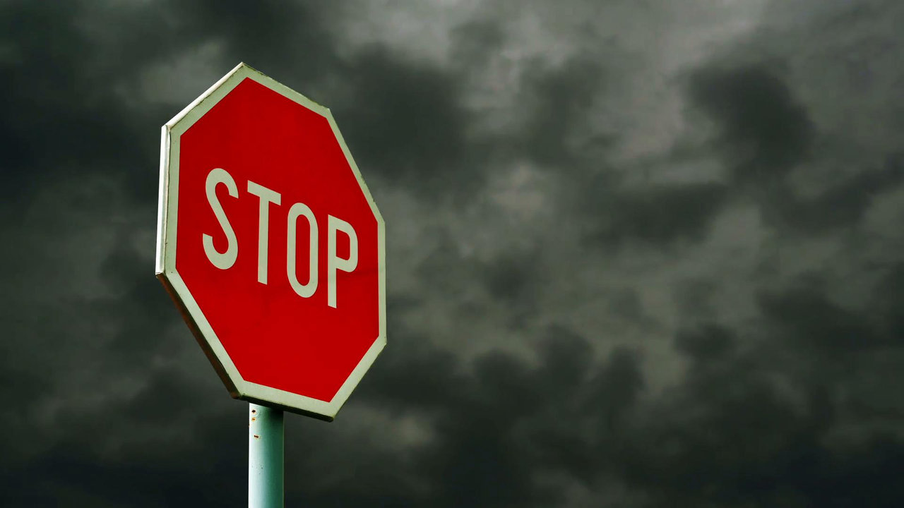 Download wallpaper 3840x2400 stop, sign, red, inscription, word 4k ultra hd 16:1