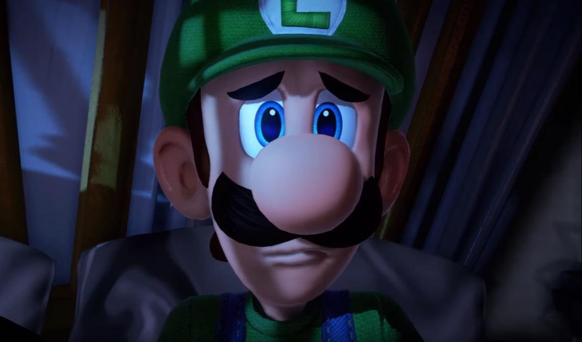 Luigi nintendo switch