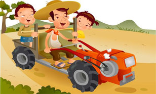 Cartoon Tractor Puzzle is an online game with no registration required Cartoon  Tractor Puzzle VK Play