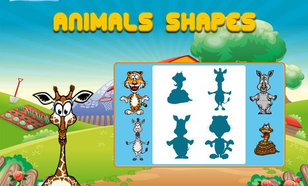 Animals Shapes for kids Education is an online game with no registration  required Animals Shapes for kids Education VK Play