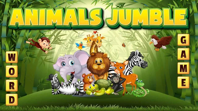 Animals Jumble is an online game with no registration required Animals  Jumble VK Play