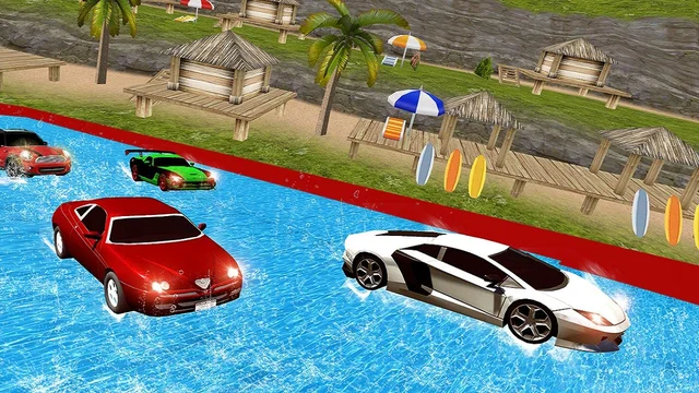Water Slide Car Racing adventure 2020 is an online game with no  registration required Water Slide Car Racing adventure 2020 VK Play