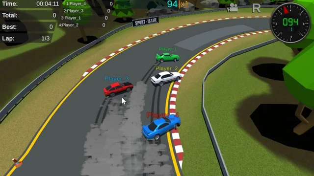 Fantastic Pixel Car Racing Multiplayer is an online game with no